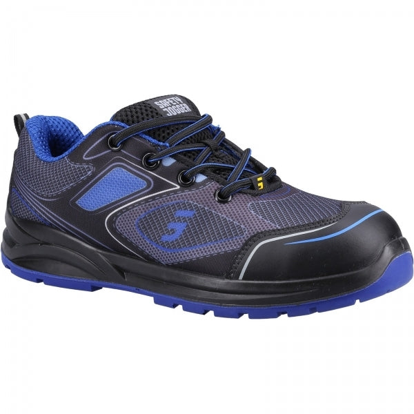 CADOR S1P Mens Safety Trainers Blue