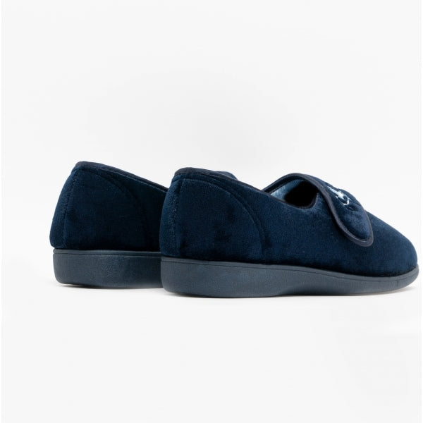 Sleepers JOLENE Womens Full Slippers Navy