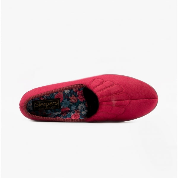 Sleepers ZARA Womens Full Slippers Wine