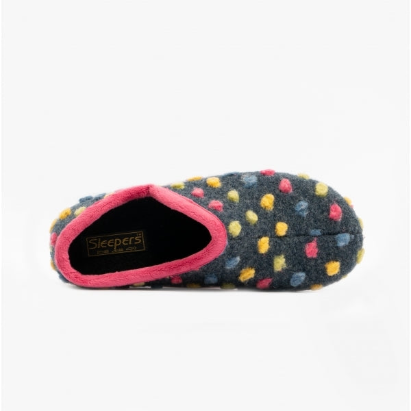 Sleepers JADE Womens Full Slippers Pink