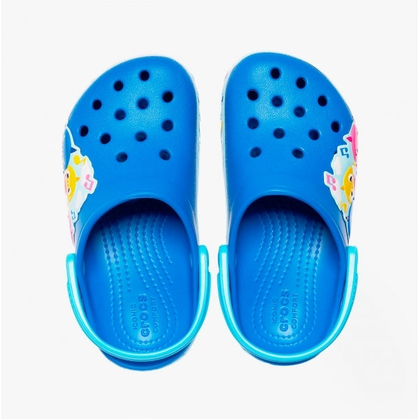 Crocs 207066-4JL BABY SHARK BAND Kids Clogs Bright Cobalt
