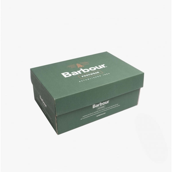 Barbour EDDIE Mens Suede Mule Slippers Dark Grey