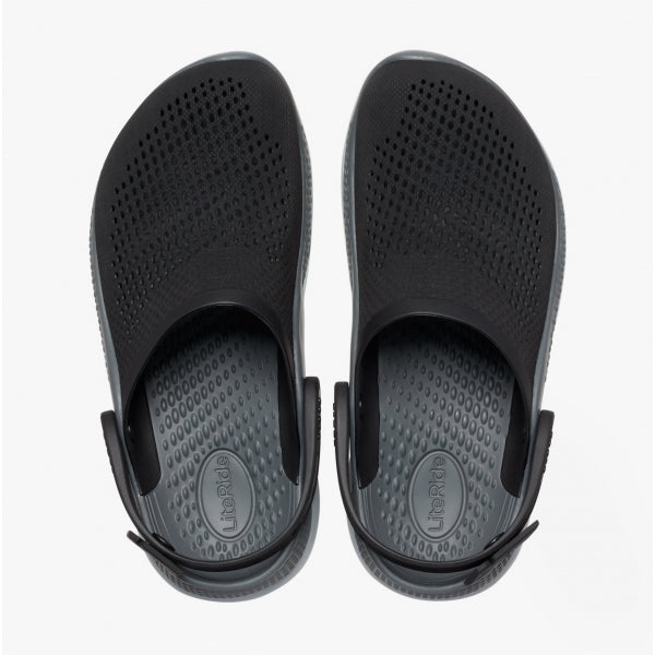 Crocs 206708-0DD LITERIDE 360 CLOG Unisex Clogs Black/Slate Grey