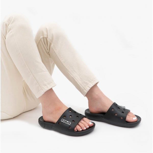 Crocs 206121-001 CLASSIC SLIDE Unisex Sliders Black