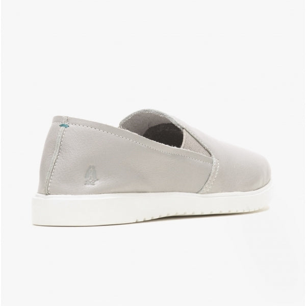 Hush Puppies EVERYDAY Womens Leather Casual Shoes Grey