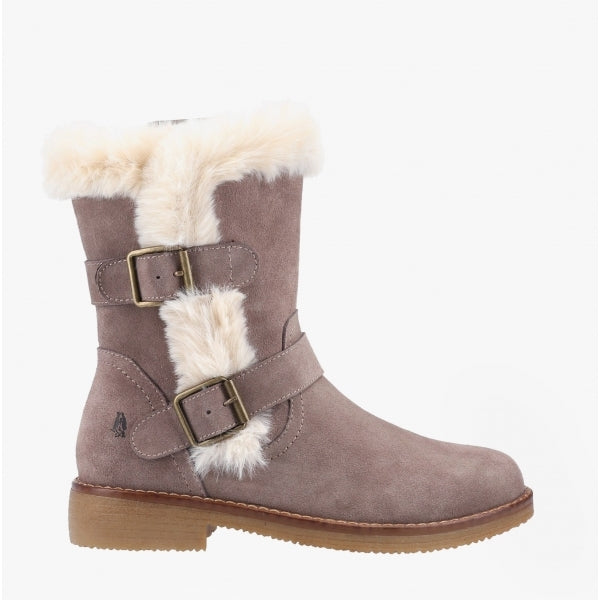 Hush Puppies MACIE Womens Suede Mid-Calf Boots Grey