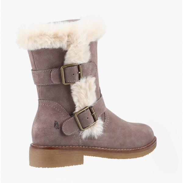 Hush Puppies MACIE Womens Suede Mid-Calf Boots Grey