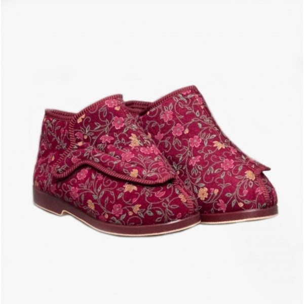GBS RHONA Womens Boot Slippers Wine