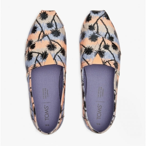 TOMS ALPARGATA JOSHUA Womens Fabric Slip-On Shoes Multi