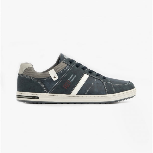 R21 Original GRAVITY Mens Casual Trainers Navy