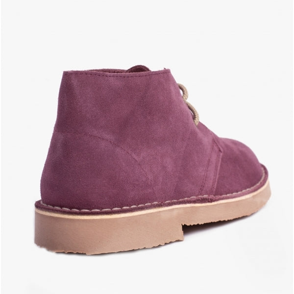 M467MS Unisex Desert Boots Bordeaux
