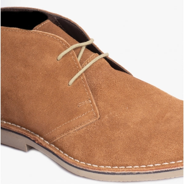 Roamers M420BS Mens Desert Boots Sand