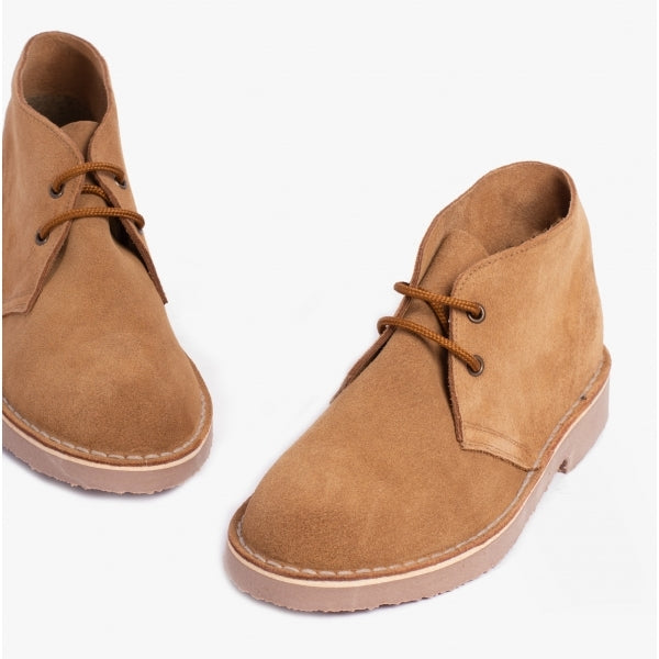Roamers M467BS Unisex Desert Boots Sand