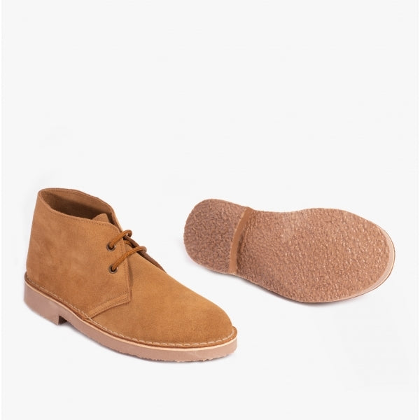 Roamers M467BS Unisex Desert Boots Sand