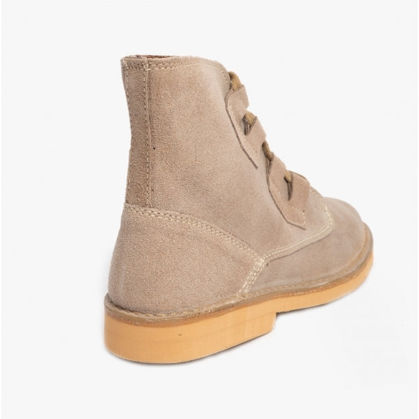 Roamers M327TS Mens Desert Boots Dk.Taupe