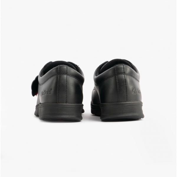 Kickers KELLAND LACE SHOE Unisex Leather Shoes Black