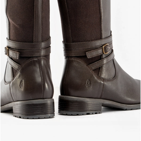 Hush Puppies VANESSA Womens Leather Boots Brown