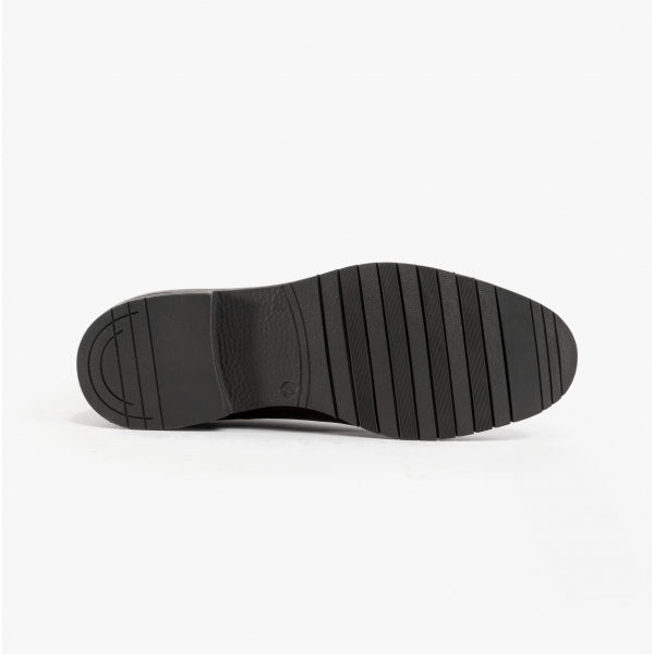 Hush Puppies STERLING Mens Leather Shoes Brown