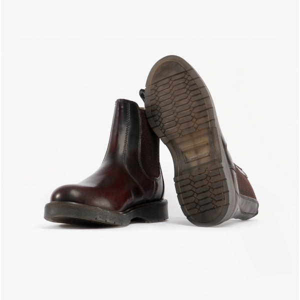 Grafters BELGRAVIA Unisex Chelsea Boots Oxblood