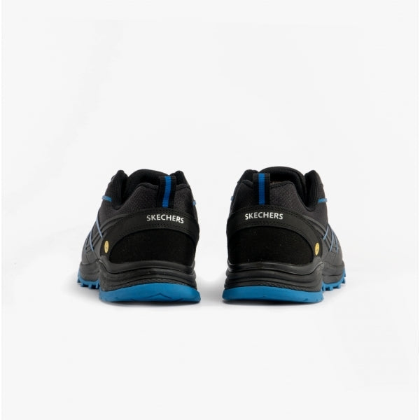 Skechers Work 200046EC PUXAL Mens Safety Trainers Black/Blue