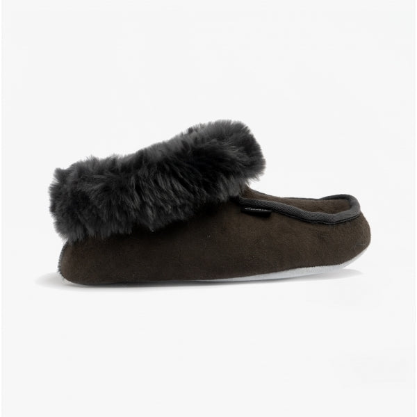 Shepherd MOA Womens Sheepskin Slipper Boots Asphalt