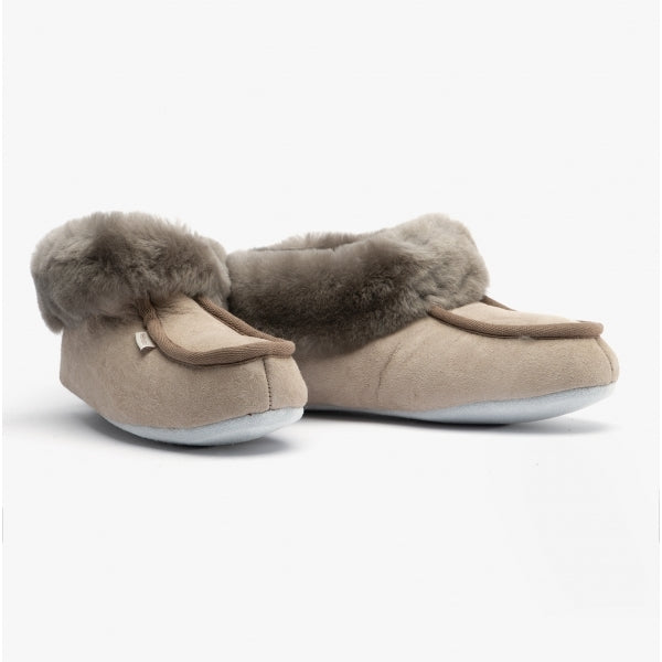 Shepherd MOA Womens Sheepskin Slipper Boots Stone