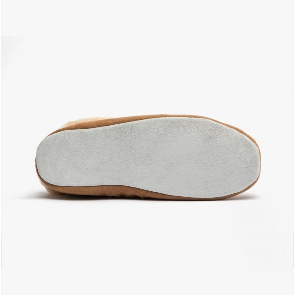 Shepherd MOA Womens Sheepskin Slipper Boots Chestnut