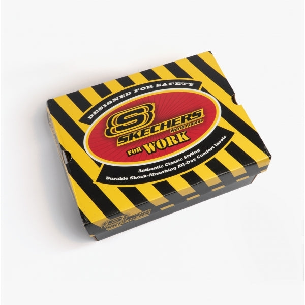 Skechers Work 200046EC PUXAL Mens Safety Trainers Black/Blue