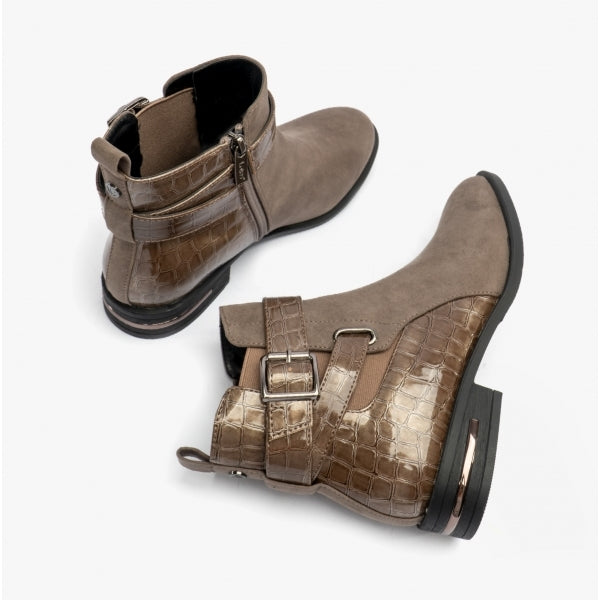 Lotus LAUREL Womens Boots Taupe/Croc