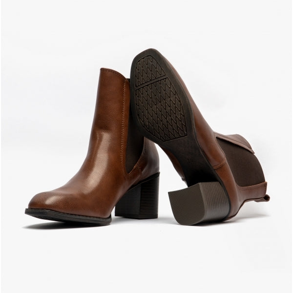 Marco Tozzi 25334-29-375 Womens Boots Chestnut Comb