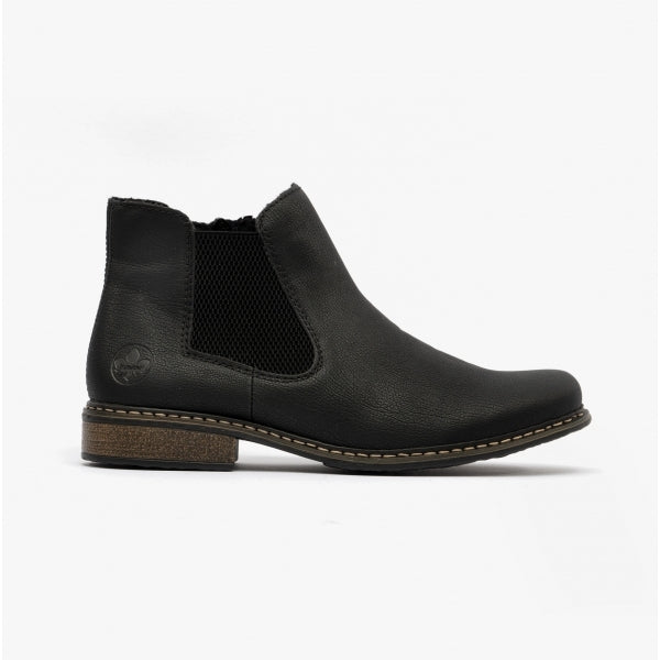 Rieker Z4994-00 Womens Chelsea Boots Black