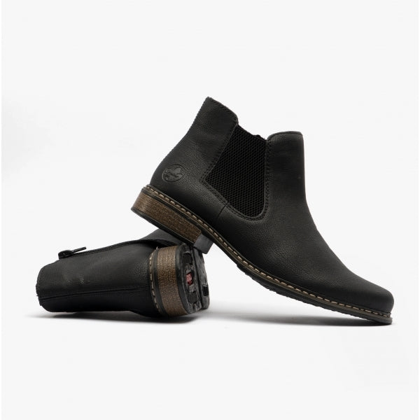 Rieker Z4994-00 Womens Chelsea Boots Black