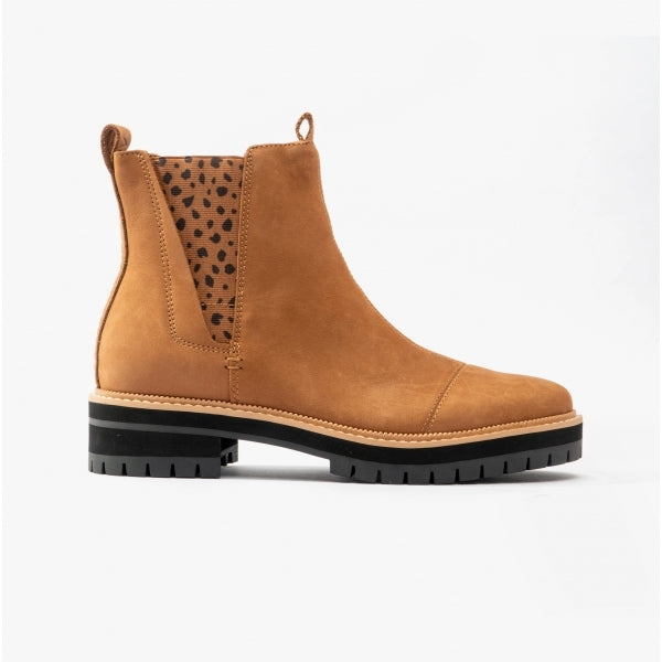 TOMS DAKOTA Womens Water-Resistant Boots Brown