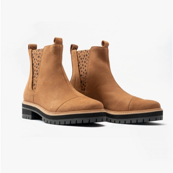 TOMS DAKOTA Womens Water-Resistant Boots Brown