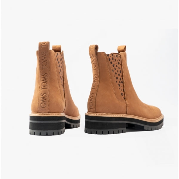 TOMS DAKOTA Womens Water-Resistant Boots Brown