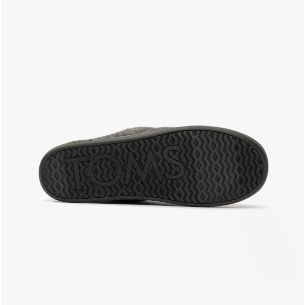 TOMS EZRA Womens Slippers Black/Grey