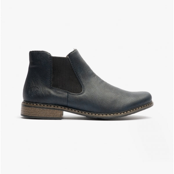 Rieker Z4994-14 Womens Chelsea Boots Blue