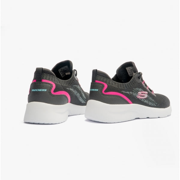 Skechers 149546/BKPK DYNAMIGHT 2.0-DAYTIME STRIDE Womens Trainers Black