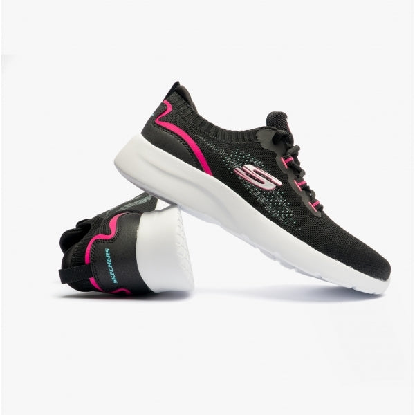 Skechers 149546/BKPK DYNAMIGHT 2.0-DAYTIME STRIDE Womens Trainers Black