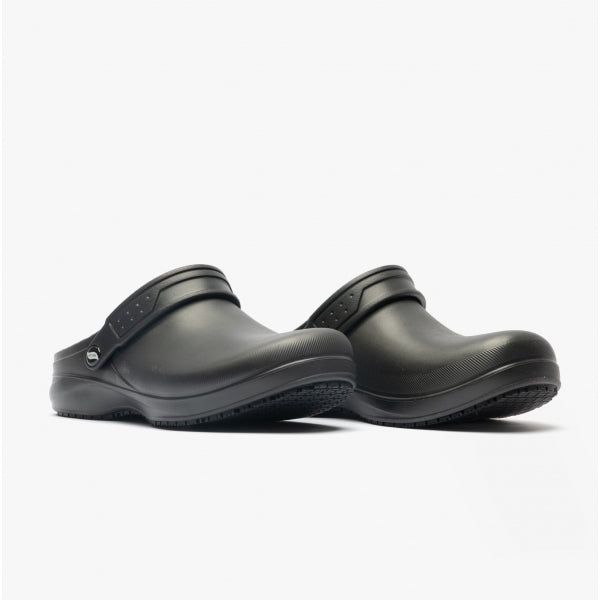 Skechers Work 200092EC RIVERBOUND SR Mens Occupational Clogs Black