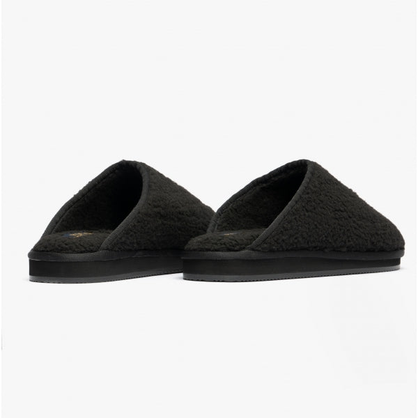 Polo Ralph Lauren KAYLEIGH SCUFF II BEAR Womens Mule Slippers Black