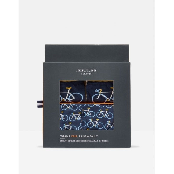 Joules PUT A SOCK IN IT Mens Cotton Socks & Boxer Set
