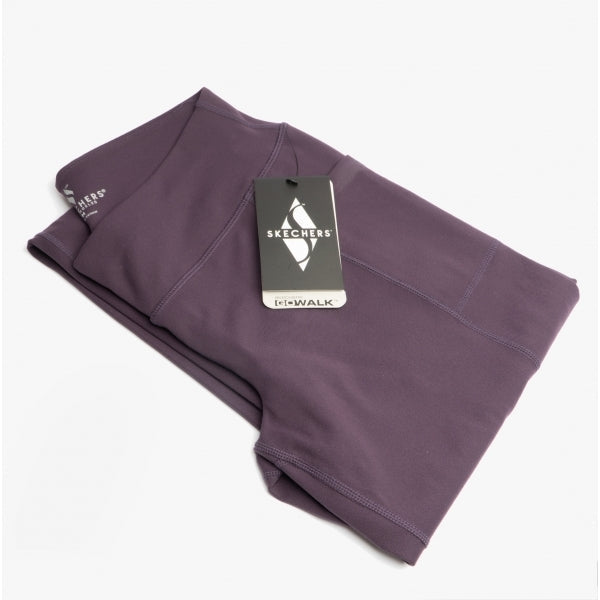 Skechers W03LG31B/DKPR GOWALK HW Womens Nylon Leggings Dark Purple