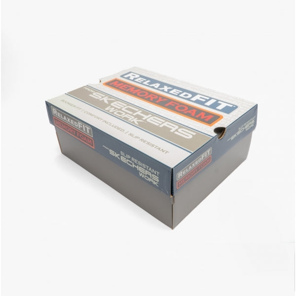 Skechers Work 77125EC FLEX ADVANTAGE - BENDON SR Mens Occupational Trainers Black