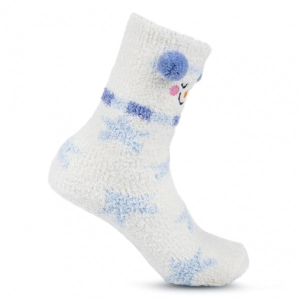 Totes Isotoner NOVELTY SUPERSOFT Womens Socks Snowman
