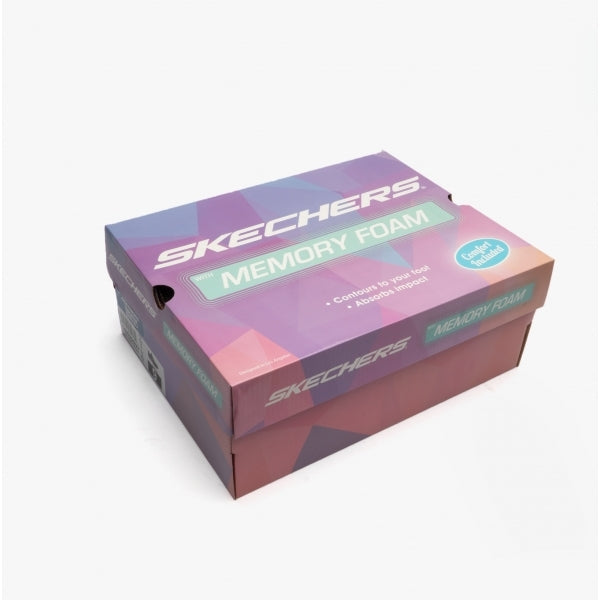 Skechers 149535/NVY SUMMITS-FREE CLASSICS Womens Lace-Up Trainers Navy/Grey/Pink