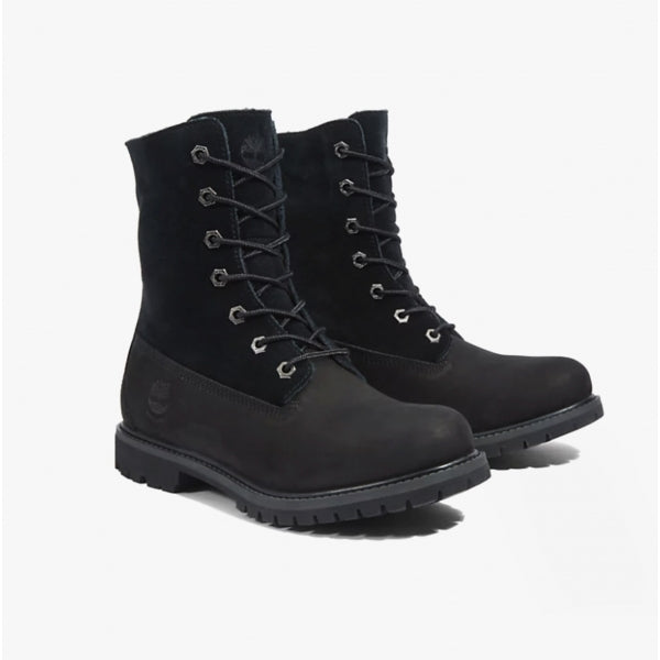 Timberland AUTHENTIC FOLD DOWN Womens Boots Black Nubuck