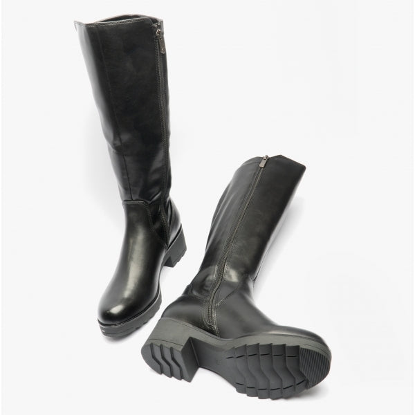 Marco Tozzi 25606-29-001 Womens Tall Zip-Up Boots Black
