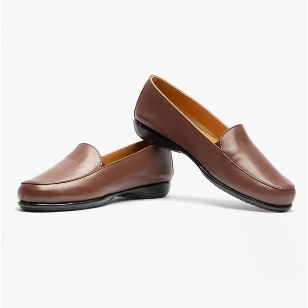 Comfortology COLLISTO Womens Leather Shoes Cognac