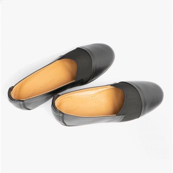 Comfortology NESO Womens Leather Shoes Black